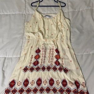 patterned sundress
